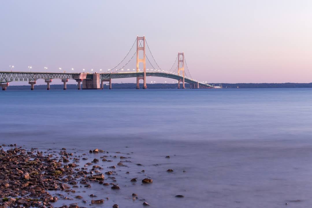 Mackinac Bridge by null