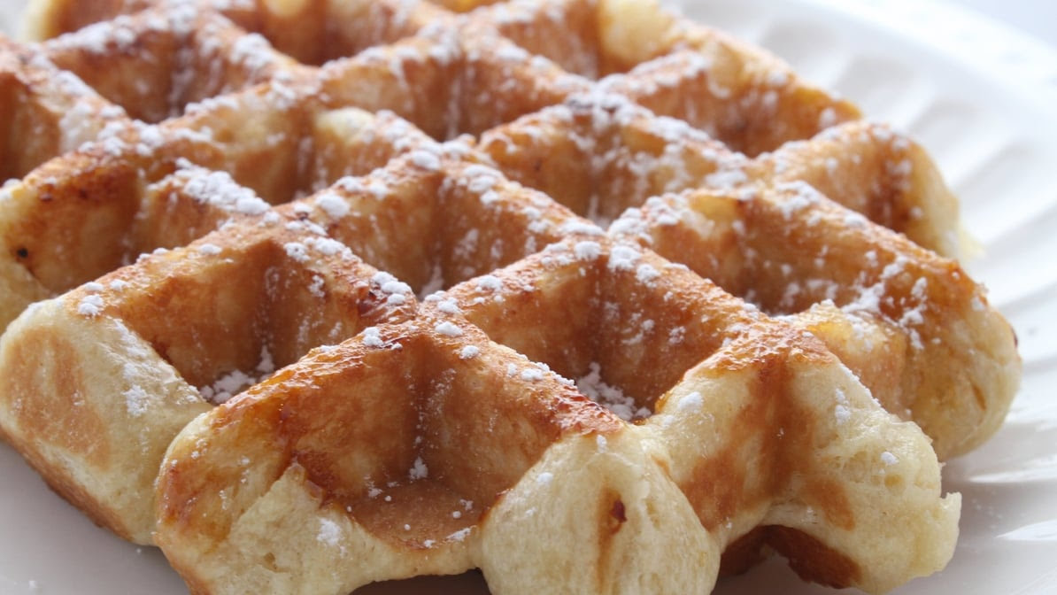 Cast Iron Waffles by null
