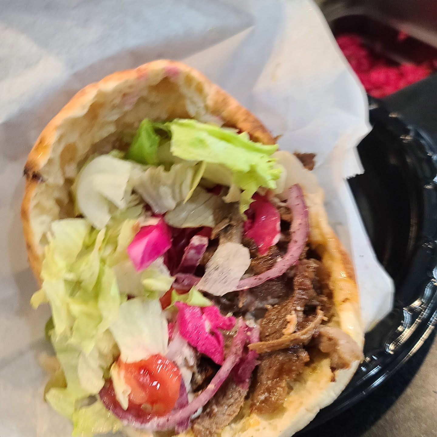 King Of Falafel & Shawarma Cart by null