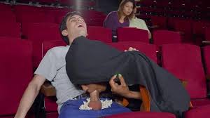 Brazzers tina fire flirts with every one who comes at the movie theatre but only jordi fucks her jpg x Movie theater blowjob