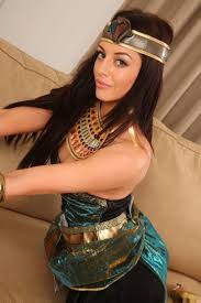 Sexy short haired brunette in cleopatra outfit takes cock then a huge cumshot jpg x Sexy cleopatra costume