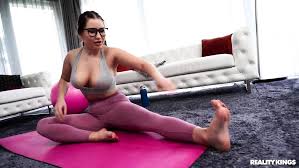 Fucking young stepmom while she does yoga and fitness jpg x Big tits yoga