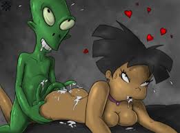 Xxx toon oops amy and leela in a hot futurama threesome jpg x Futurama amy