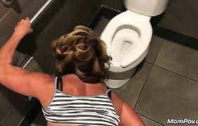 Public toilet porn reels nudes jpg x Blonde public bathroom