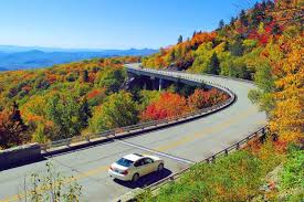 Blue Ridge Parkway in North Carolina