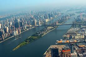 Vedura aerea di Roosevelt Island