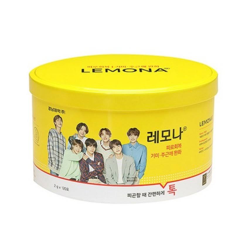 Lemona - Vitamin Powder BTS Special Edition Heart Can (random Member) 2G x 70 Sticks