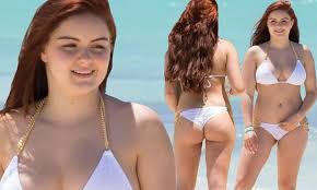 Ariel gets all worked up in the shower then takes his cock jpg x Ariel winter sex