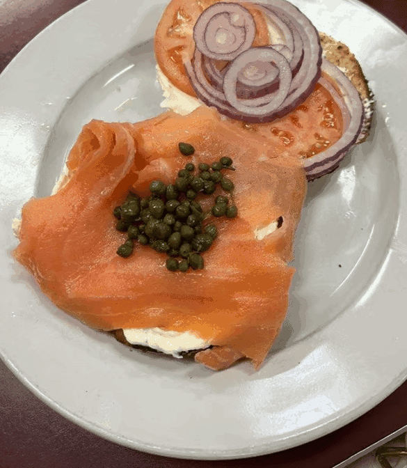 Coral Bagels by null