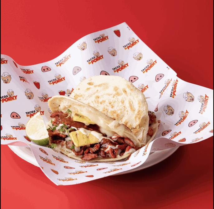 Tacos "El Porky" by null