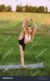 little girls doing splits in panties|Closeup of young flexible girl doing the splits performing front split with  left leg forward Stock Video | Adobe Stock