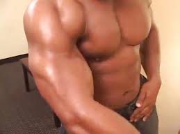 Hot black muscle hunk with huge pecs jpg x Ebony hunk muscle