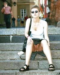 No panties upskirt in public jpg x No panties public