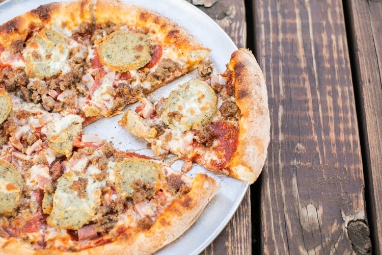 Crozet Pizza at Buddhist Biker Bar by null
