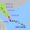 Cập nhật diễn biến bão số 2: Mưa to tại Bắc Bộ đêm nay