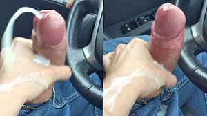 Striking blonde teen driving herself to orgasm in the car jpg x Car cum