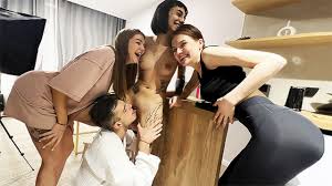 Three hotties turn innocent college party into crazy group sex porn tube jpg x College parties sex