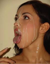 Cum on her face jpg x Cum on her face