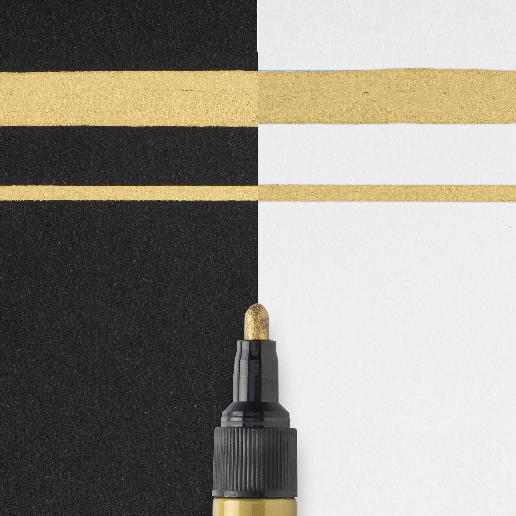 Sakura Pen-Touch Paint Marker - Medium Tip, Gold