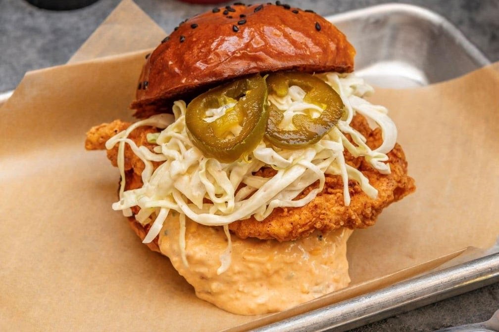 DISTRICT Donuts Sliders Brew by null