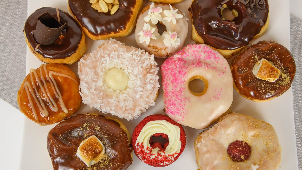 Jelly Modern Doughnuts by null