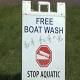 Free boat washes given to prevent spread of invasive species 
