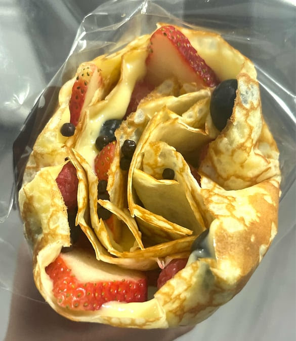 T-Swirl Crepe by null