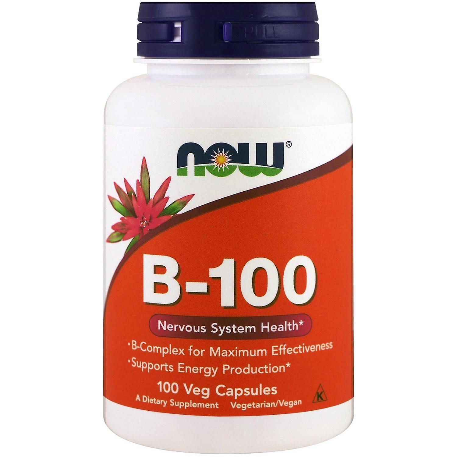 NOW Foods B-100 - 100 Capsules