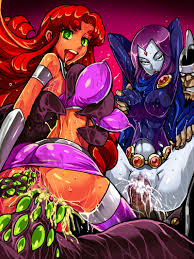 Starfire and raven page donutwish hentai foundry jpg x Starfire hardcore