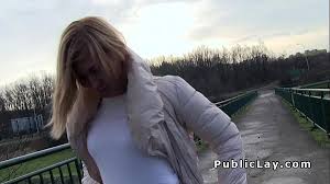 Cute blonde czech student is paid for sex in public jpg x Czech public pov