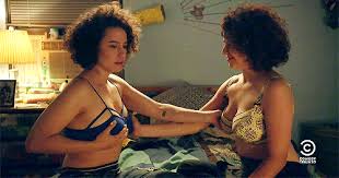 Sexy alia shawkat ilana glazer lesbian scene in broad city jpg x Alia shawkat sexy