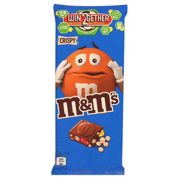 M&M Crispy Chocolate Candies 34g