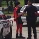 Man in costume with fake guns terrifies people at Tampa pool 