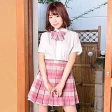 schoolgirl idol|beautiful asian japanese school girl uniform looking at park outdoor Stock  Photo - Alamy