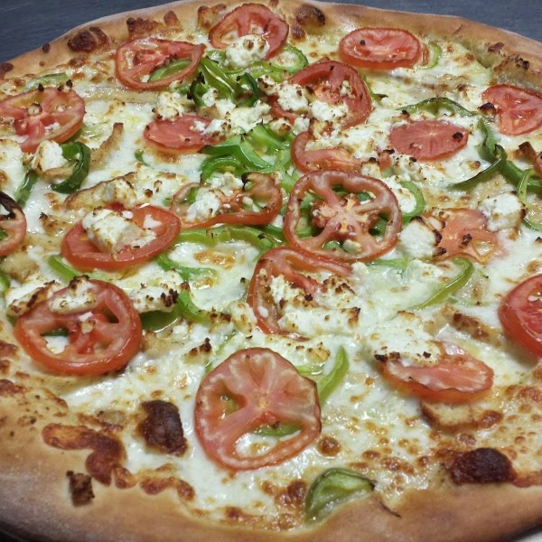 Asparagus Pizza by null