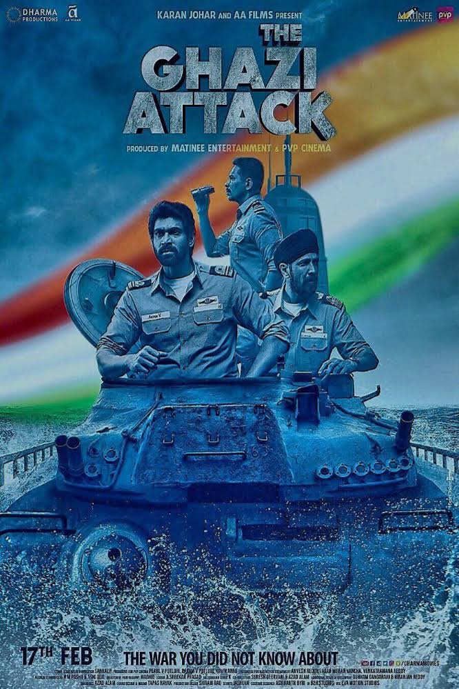 The Ghazi Attack 2017 Telugu 720p HDRip x265 HEVC 730MB Crazy4ad