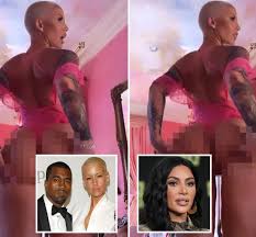 Amber rose puts eye popping display goes braless green sheer vidcon jpg x Amber rose sex tape