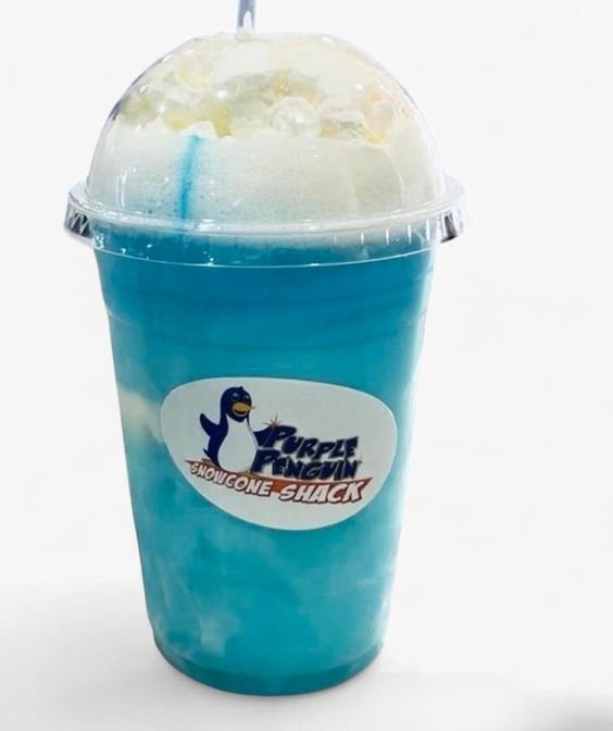 Purple Penguin Snowcone Shack by null