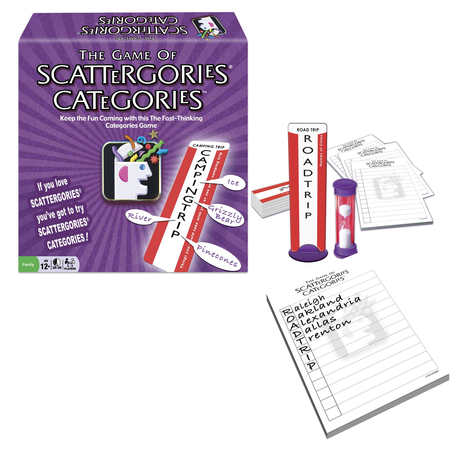 Winning Moves The Game Of Scattergories Categories
