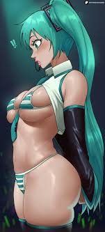 Greenu artist brazilian miku hatsune miku jpg x Hatsune miku hentai