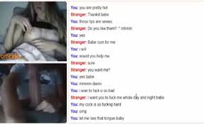 Omegle teen become horney after watching huge dick jucycam jpg x Omegle big cock