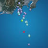 5月14日(日)17時12分頃、伊豆諸島（東京都）で最大震度3を観測 ...