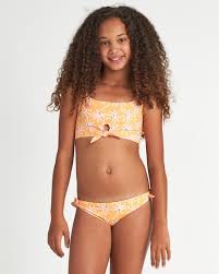 preteen bikini|Sunset Glow Hky Tie - Solid Bikini Set for Teen Girls ...