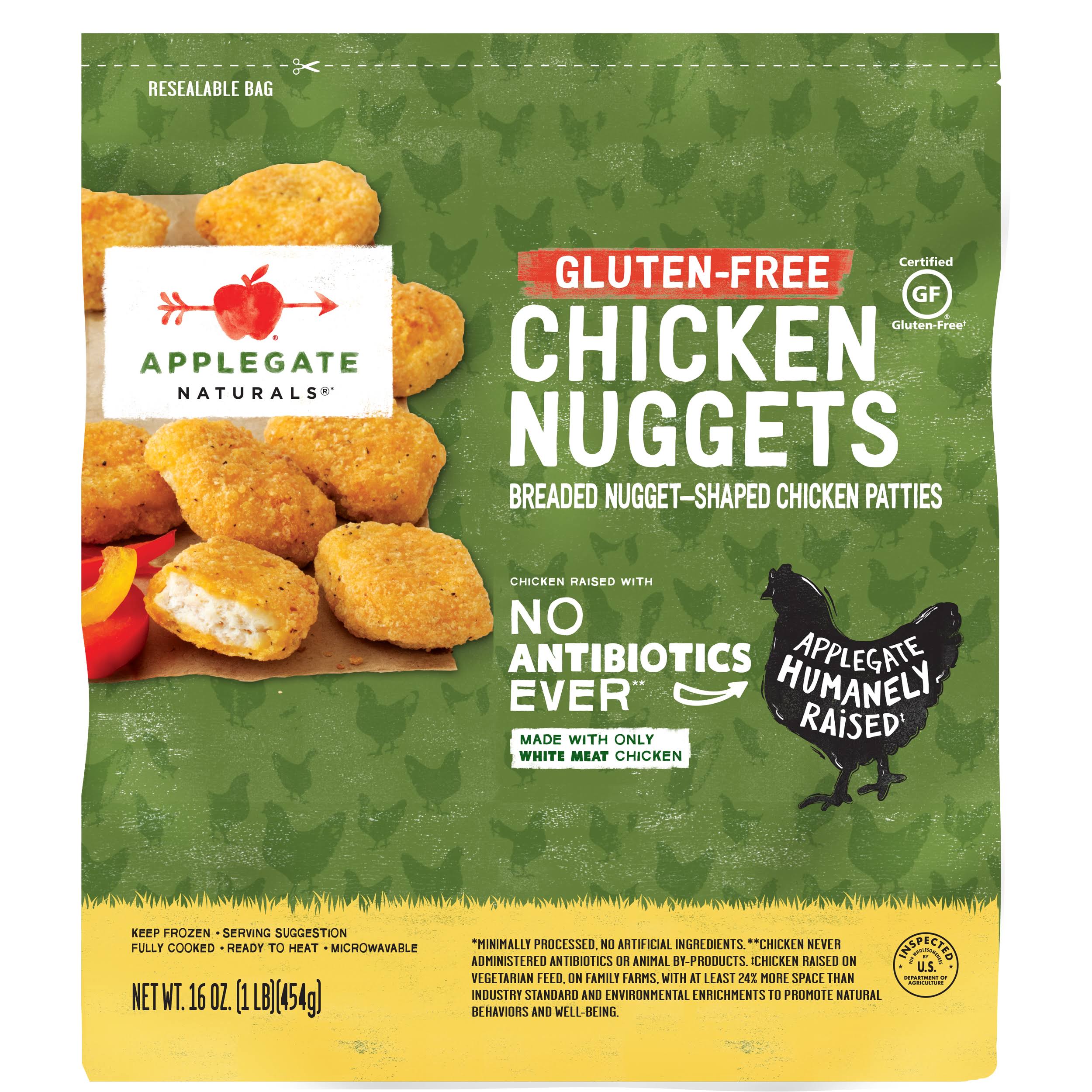 Applegate: Gluten-free Chicken Nuggets, 16 Oz