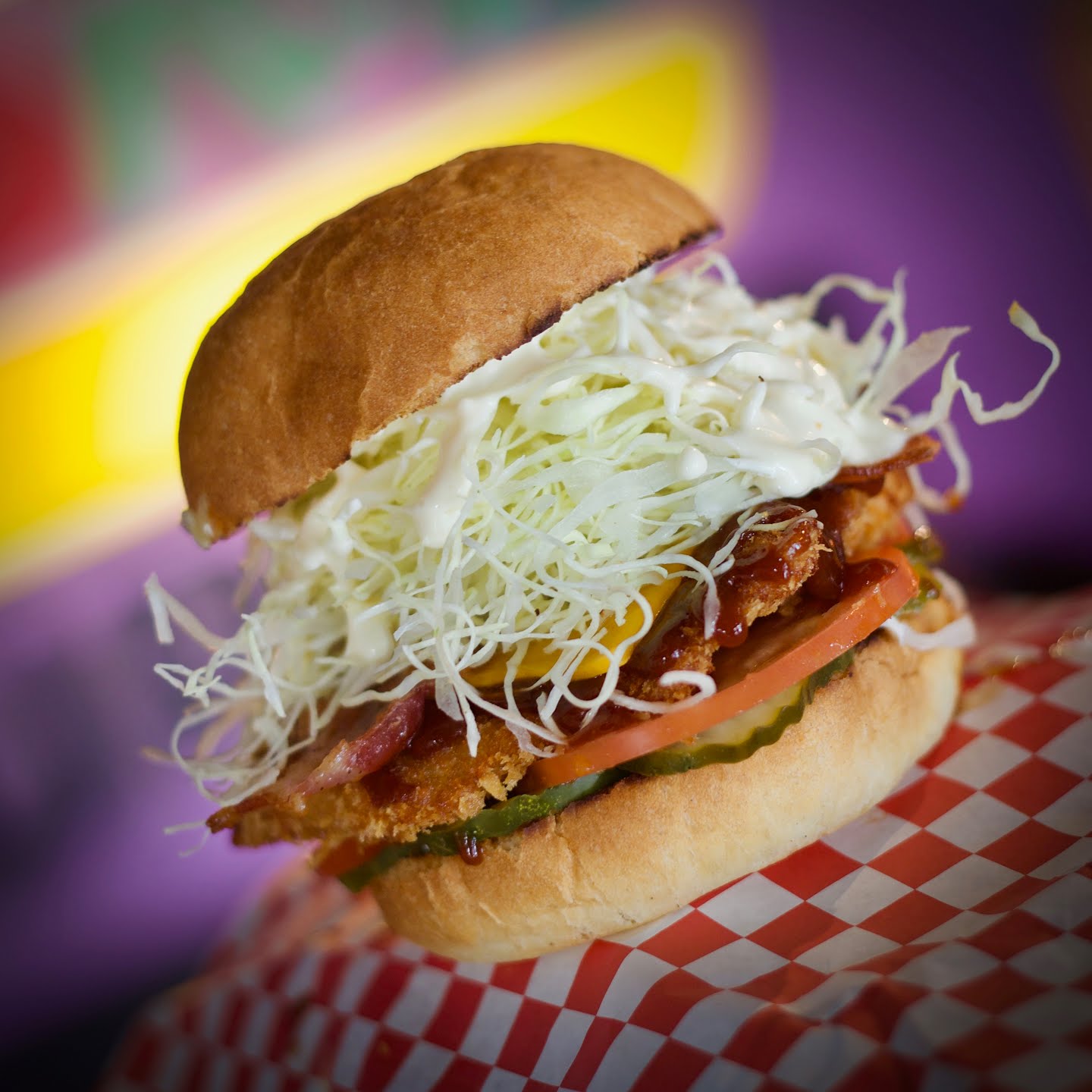 Katsu Burger by null
