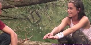 Teen deepthroat and hardcore fuck outside in the forest cu watch online or download jpg x Fucking outside