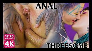 Hard anal threesome big gape jpg x Anal threesome teen gape