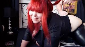 Redhead goth girl brain melting bbc jpg x Redhead goth