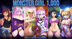 Splash screen pink background promo jpg x Monster girl