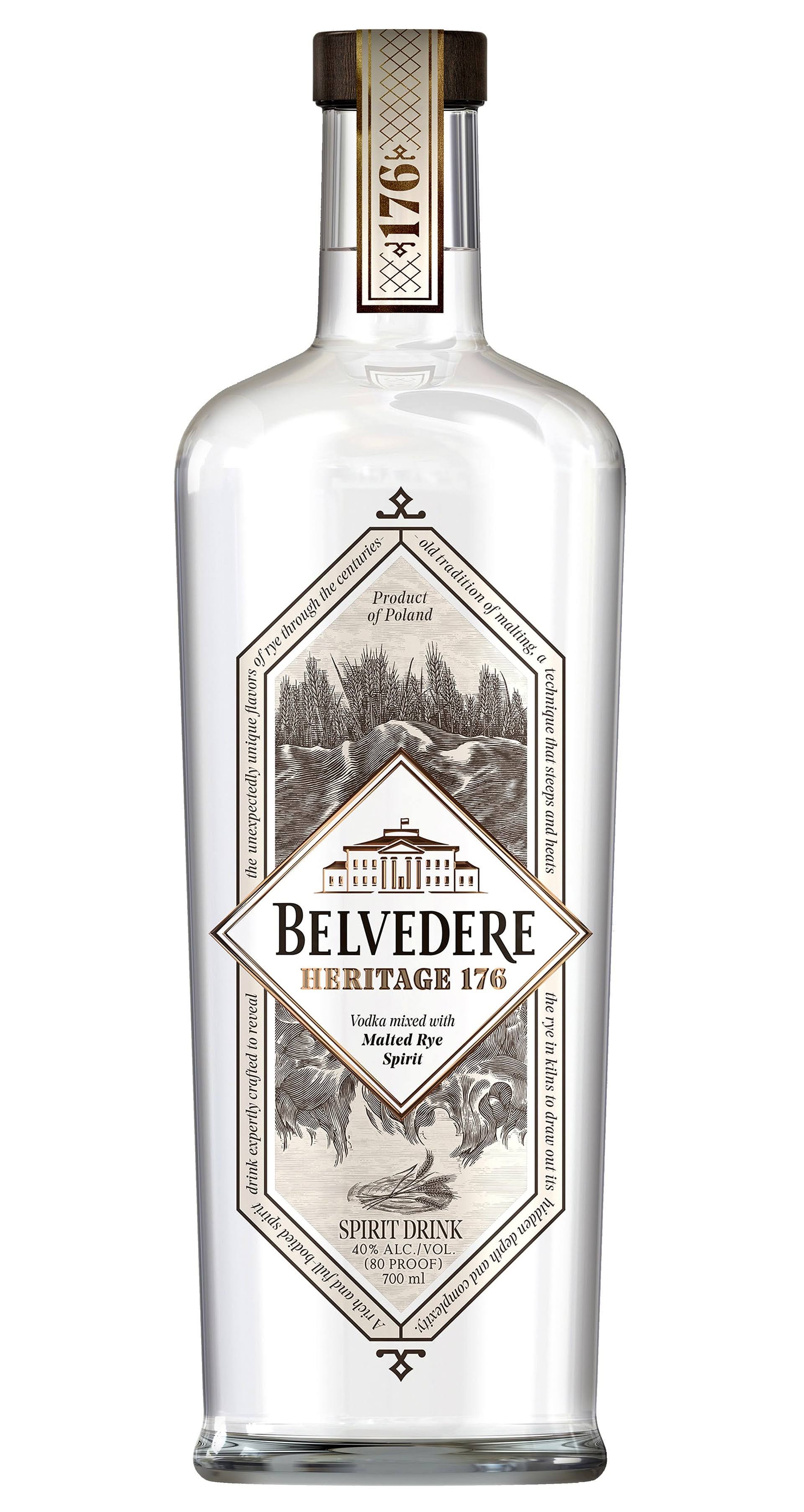 The Bottle Mill Belvedere Vodka - 1 L bottle